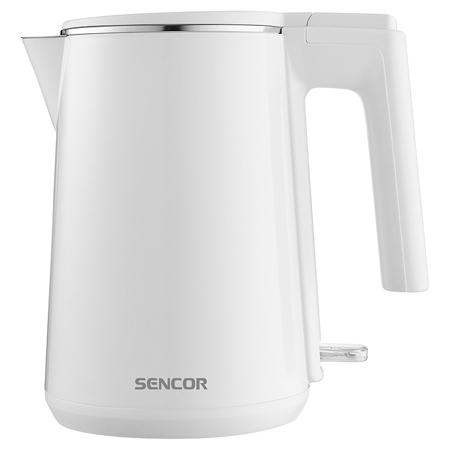 Fierbator de apa Sencor SWK0155WH, 1 L, 1500 W, Oprire automata (Alb)