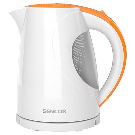 Fierbator electric Sencor SWK1513OR, 2200 W, 1.5 L (Alb/Portocaliu)