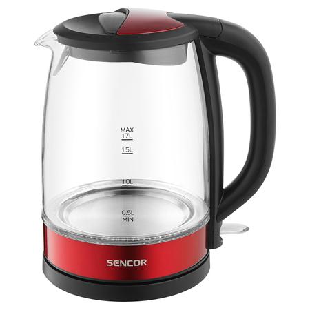 Fierbator electric de apa Sencor SWK7401RD, 2200 W, 1.7 L (Rosu)