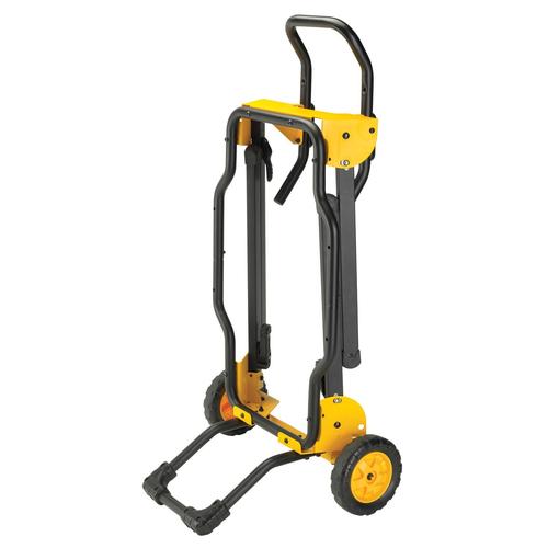 Masa de lucru DeWALT DWE74911-XJ, Cu carucior, Pentru fierastrau, Negru/Galben