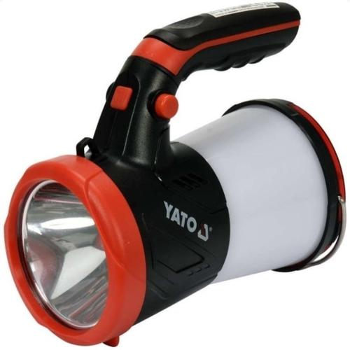 Lanterna 3 in 1 LED YATO, cu acumulator, Li-Ion 3.7 V, 530 Lm, raza 500 m