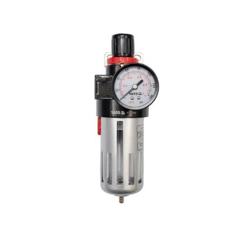 Filtru aer pentru compresoare cu reductor, Yato YT-2383, prindere 1/2inch