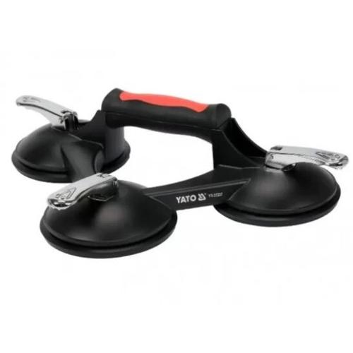 Ventuza tripla, diametru 125 mm, capacitate incarcare 190 kg YT-37237 YATO