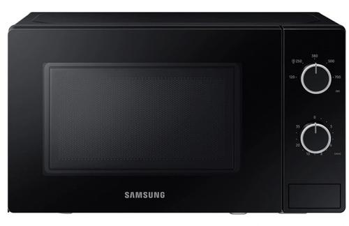 Cuptor cu microunde Samsung MS20A3010AL, 20 L, 700 W, 5 trepte de putere, Control mecanic, Functie decongelare, Temporizator, Iluminare LED (Negru)