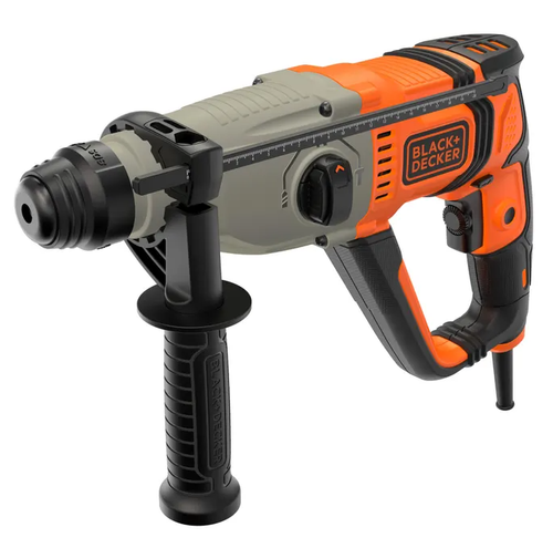 Ciocan rotopercutor Black+Decker BEHS02K-QS, 800 W, 1200 rpm, SDS Plus (Portocaliu/Negru)