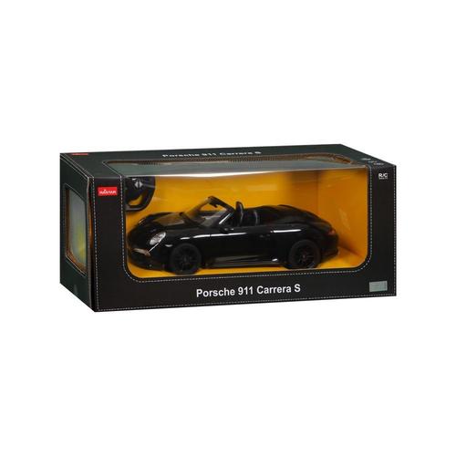Masina cu telecomanda Porsche 911 Carrera S, Scara 1 la 12, Negru