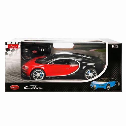 Masina cu telecomanda Bugatti Chiron, Scara 1 la 14, Rosu