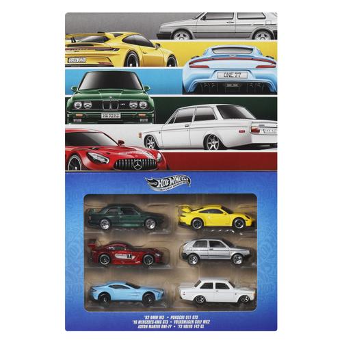 Set 6 masini Hot Wheels Silver Series Euro Style JLB25