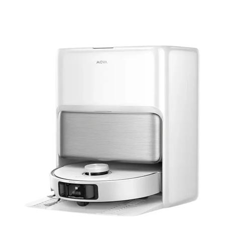 Aspirator robot cu mop MOVA P70 Pro Ultra RLP54HE-WH, 30.000 Pa, Autonomie 160 minute, MaxiReach Edge, Statie inteligenta, 5200 mAh (Alb)