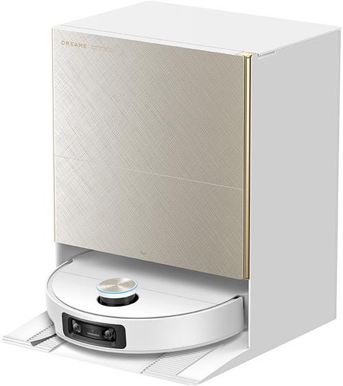 Aspirator robot Dreame X60 Ultra, 35.000 Pa, Autonomie 145 minute, Recipient praf 220 ml, Rezervor apa 80 ml, Auto-curatare, OmniSight, Navigatie VersaLift (Alb)