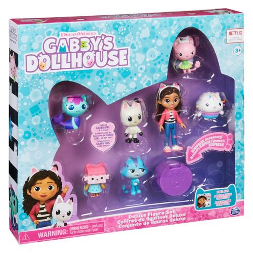 Set de joaca Gabby's Dollhouse Deluxe, 6 mini figurine