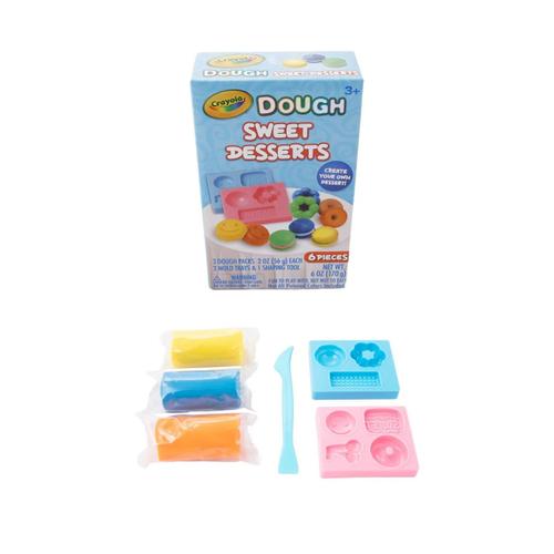 Set plastilina si accesorii Crayola Deliciu Dulce, 3 ani+