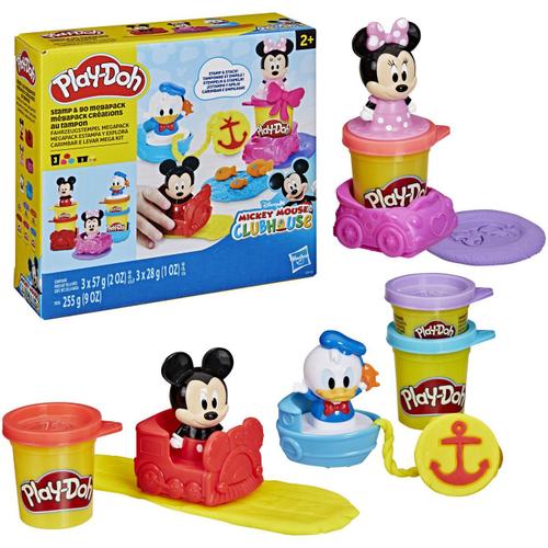 Set Play-Doh - Disney Mickey Mouse Clubhouse, Stampileaza si pleaca