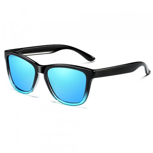 Ochelari De Soare Barbati Techsuit 0717, Polarizati, Protectie UV (Negru/Albastru)