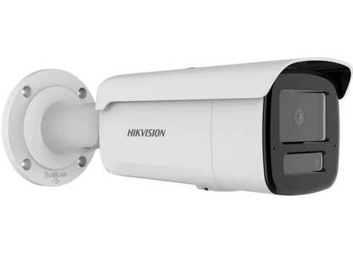 Camera supraveghere IP Hikvision DS-2CD2T63G2-2LI(2.8mm), AcuSense, 6MP, Smart Hybrid Light 60m, slot microSD, PoE, IP67 (Alb)