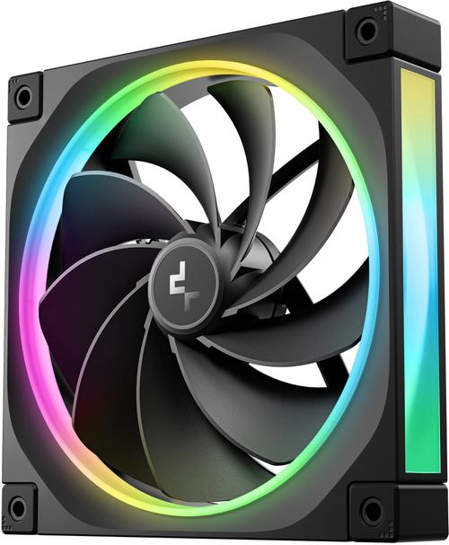Ventilator Deepcool FL14 R Reverse R-FL14R-BKAPN1-G, 140 mm, 1700 rpm, 4-pin PWM, ARGB (Negru)