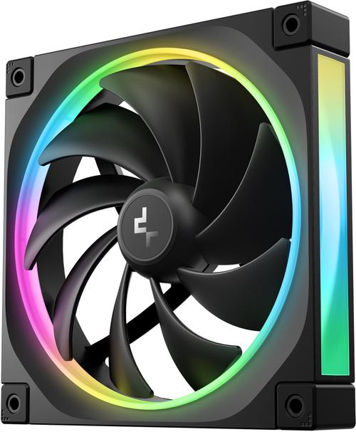 Ventilator DeepCool FL14 R-FL14-BKAPN1-G, 140mm, ARGB, PWM, 1700 RPM (Negru)
