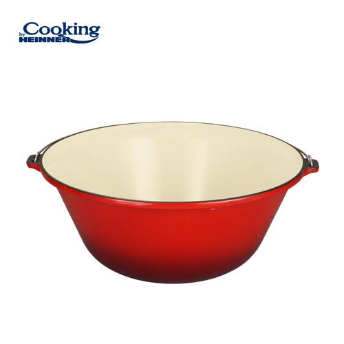 Ceaun Heinner HR-ZVC-30CE, fonta emailata, 54 x 23 cm, 30L, Rosu