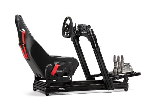 Cockpit Next Level Racing GT Elite Lite, Side Plate & Front Mont Edition (Negru)