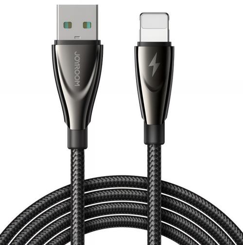 Cablu Date si Incarcare USB-A - Lightning Joyroom SA31-AL3, 18W, 1.2m, Negru