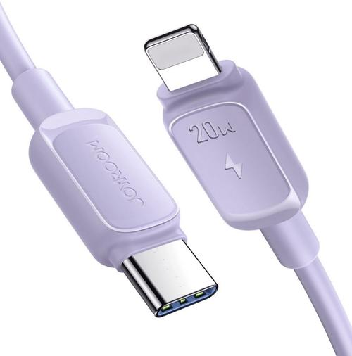Cablu Date si Incarcare USB-C - Lightning Joyroom S-A14, 20W, 1.2m, Mov