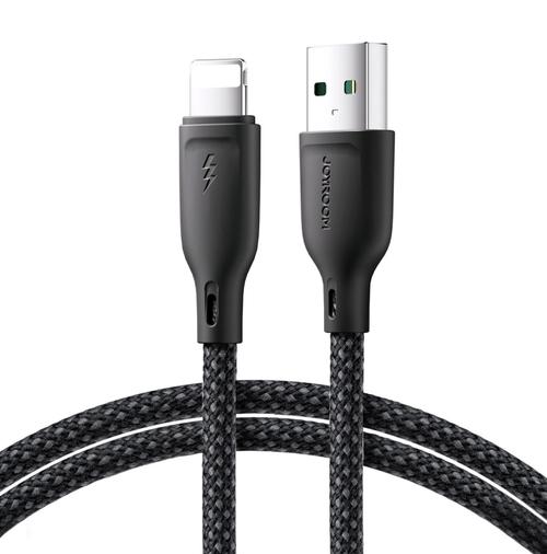 Cablu Date si Incarcare USB-A - Lightning Joyroom S-A34, 18W, 1m, Negru