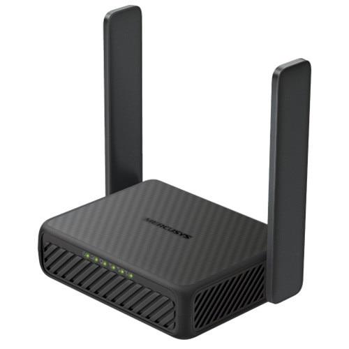 Router Wireless Mercusys MB113-4G, N300 dual band, 4G LTE, nano SIM, setare prin aplicatia Mercusys, suporta alimentare si prin powerbank