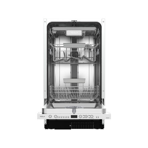 Masina de spalat vase incorporabila TESLA WDI491M, Clasa E, 10 seturi, 7 programe, 45 cm (Inox)