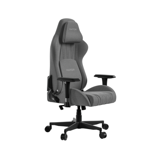 Scaun gaming Hator Darkside 3M Fabric, reglabil, Gri