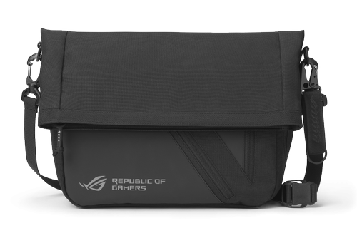 Geanta ASUS ROG Archer Messenger pentru laptop de 14 inch, Negru