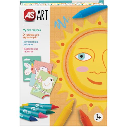 Set pentru desen AS Art - Primele mele creioane cerate