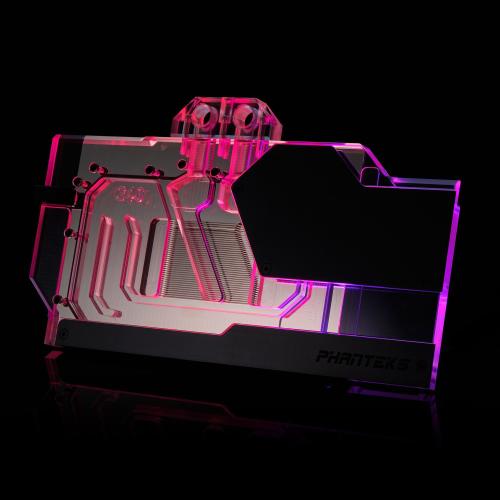Waterblock PHANTEKS Glacier G40 + Backplate, Compatibil cu RTX 4090 (Negru)