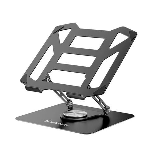Stand universal laptop Wozinsky WDCX-X19-AB HardStand, 250 x 240 x 45 mm, Ajustabil, Rotire 360 grade, Compatibil cu laptop-uri pana la 16 inch, Negru