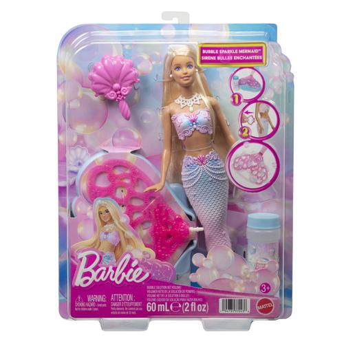 Papusa Barbie Dreamtopia, Sirena cu baloane de sapun