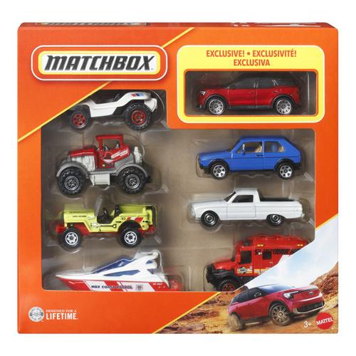 Set 8 masinute Matchbox Exclusiv Range Rover Velar, scara 1:64