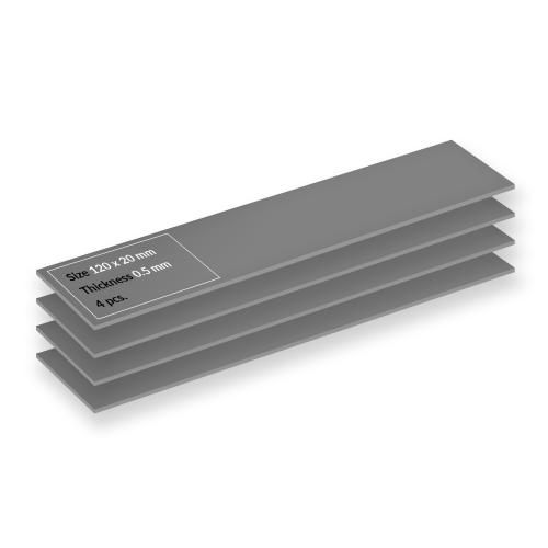 Set 4 buc Thermal Pad Arctic „TP-4″, 120 x 20 mm 0.5mm grosime, densitate 3.4 g/cm3