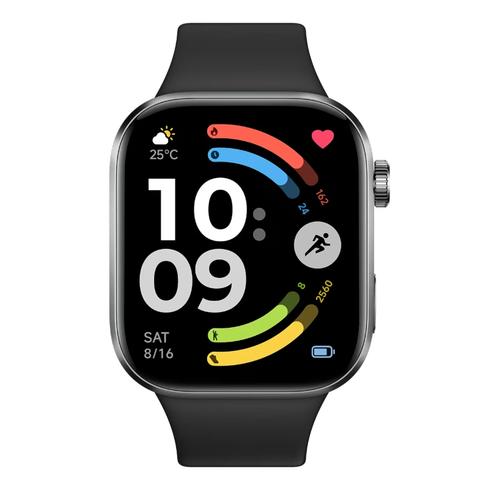 Smartwatch Xiaomi Redmi Watch 6 BHR0956GL, Ecran AMOLED 2.07inch, Autonomie 24 zile, GPS, Bluetooth, 5 ATM, NFC (Negru)