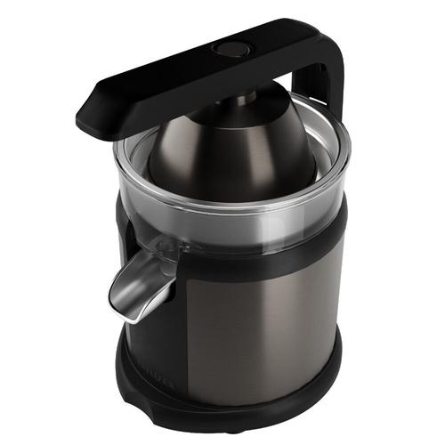 Storcator profesional de citrice Aiwa Koryu AJC-5000, 120W, recipient suc 250 ml, BPA-free, efect anti-amprenta, 2 conuri, sistem anti-picurare, design modern, ideal pentru bauturi naturale pentru copii, cocktailuri sau limonade (Gri)
