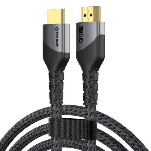 Cablu Video Techsuit NexusVision Pro CX3, HDMI - HDMI, 8K, 2m, Gri