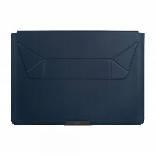 Husa UNIQ Oslo pentru Laptop max. 14inch, Bleumarin