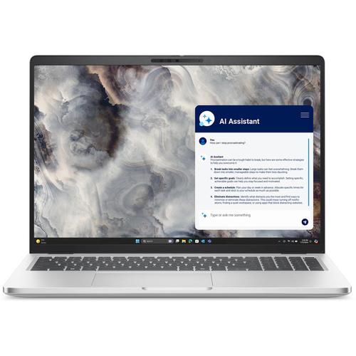 Laptop Dell Pro 16 Plus PB16250 (Procesor Intel® Core™ Ultra 7 265U (12M Cache, up to 5.30 GHz), 16inch FHD+, 32GB  DDR5, 512GB SSD, Intel Graphics, Windows 11 Pro, Gri)