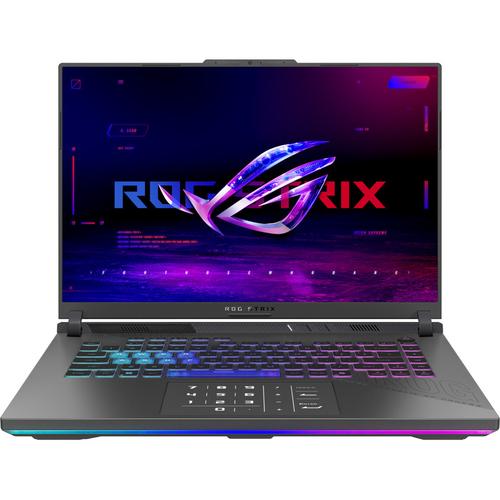 Laptop Gaming ASUS ROG Strix G16 G614FH (Procesor AMD Ryzen™ 9 9955HX (64M Cache, up to 5.40 GHz), 16inch FHD+ 165Hz, 32GB, 1TB SSD, NVIDIA GeForce RTX 5050 @8GB, Negru/Gri)