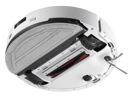 Robot de aspirare Roborock Q7 TF + W, aspirator si mop cu statie de golire automata, 10.000 Pa, baterie 5.200 mAh, autonomie 180 min, navigatie LiDAR, recipient praf 470 ml, sistem dublu anti-incurcare, nivel reglare flux de apa (Alb)