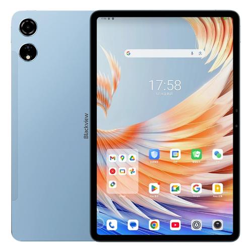 Tableta PC Blackview MEGA 3, 4G LTE, 12.1   2.5K 90Hz, 12GB RAM, 256GB Flash, Android 15, DokeAI, Procesor MediaTek G100, Camere 50MP+2MP+13MP, 8800mAh, 33W, Face Unlock, Dual SIM (Albastru)