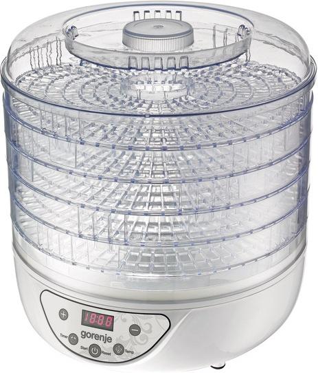 Deshidrator de alimente Gorenje FDK 24 DW, 240 W, 5 tavite (Alb)