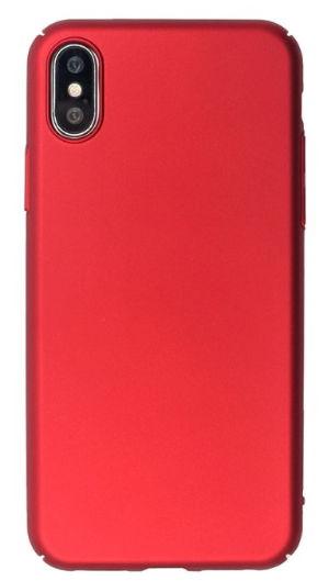 Husa Protectie Spate Just Must Uvo pentru iPhone XS / X (Rosu)