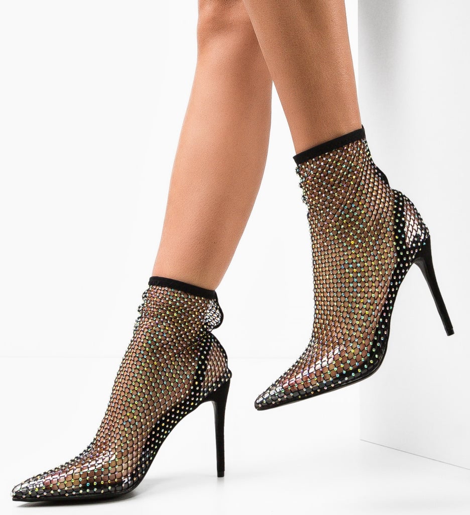 Botine dama Sherisse Negre