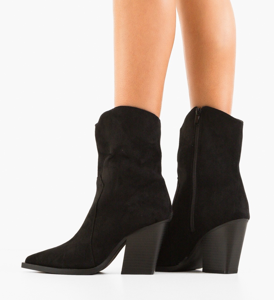 Botine dama Vela Negre