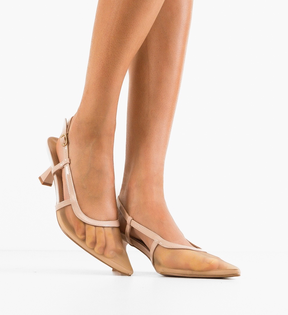 Pantofi dama Laure Nude