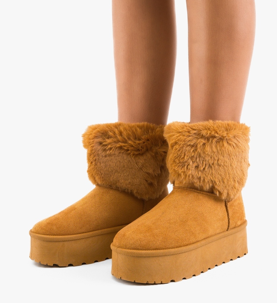 Cizme tip UG Puccina Camel